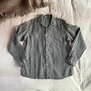 Muji Linen Button Down